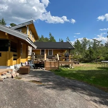 Luxury With Private Ferienhaus Vehmaa