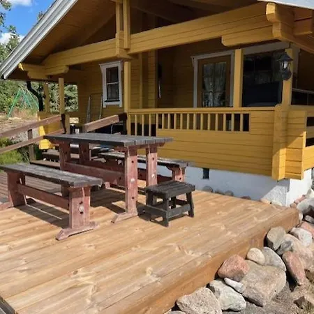 Ferienhaus Luxury With Private Vehmaa